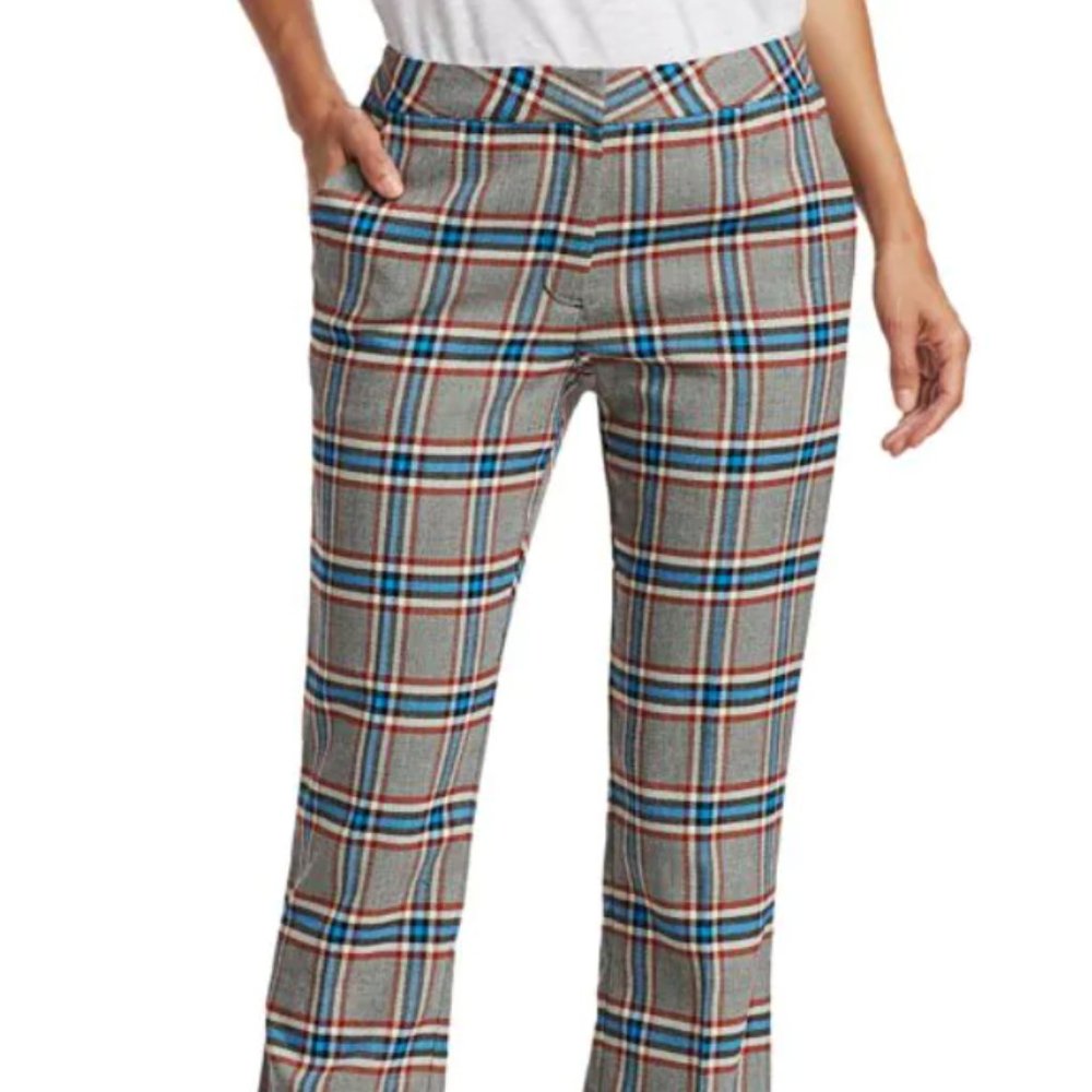 TANYA TAYLOR Regina II Plaid Pants NWT